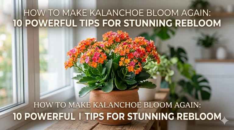 How to Make Kalanchoe Bloom Again: 10 Powerful Tips for Stunning Rebloom