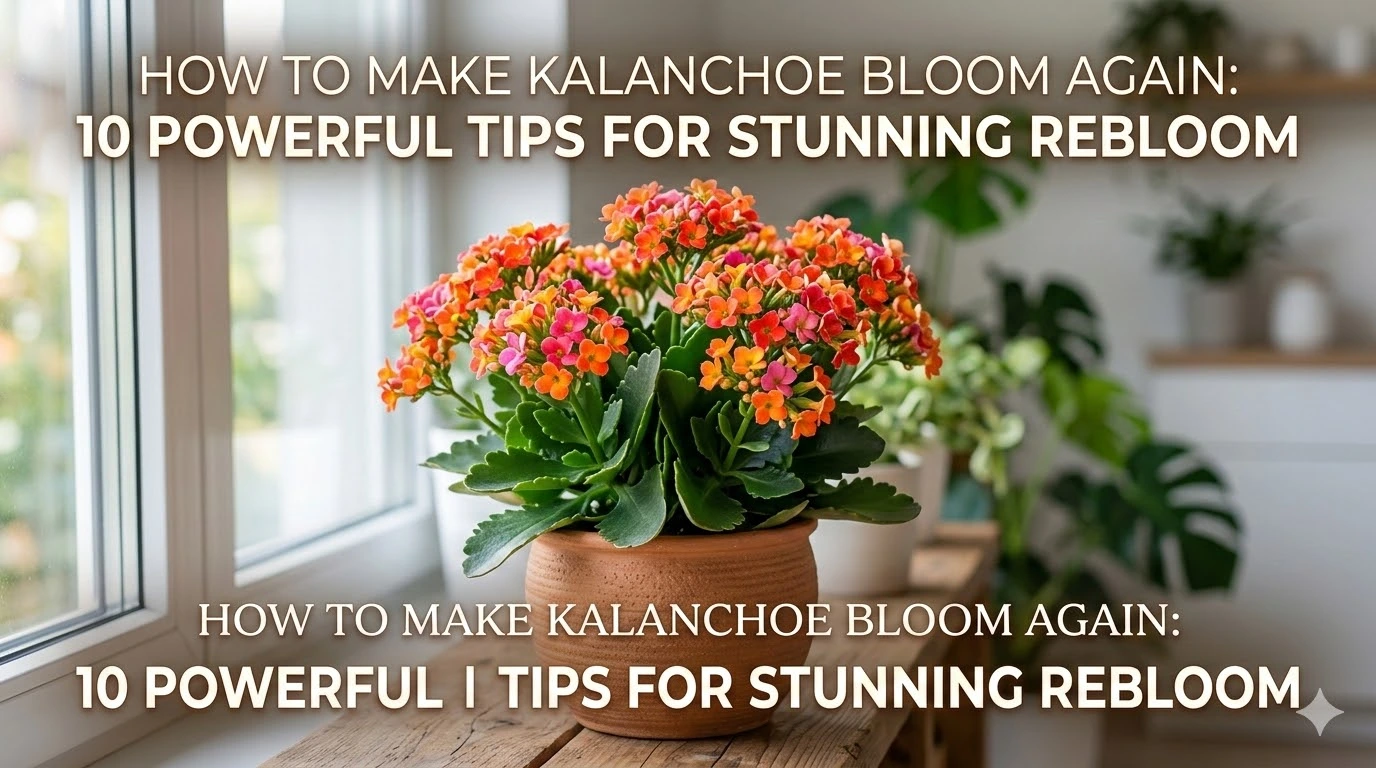 How to Make Kalanchoe Bloom Again: 10 Powerful Tips for Stunning Rebloom