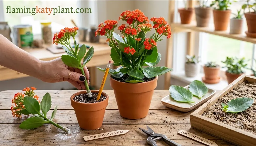 How to Propagate Kalanchoe: A Step-by-Step Guide (Leaf & Stem Cuttings)